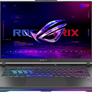 ASUS ROG Strix G16 Gaming,G614JZR,Intel Core I9-14900HX 24-Core,32GB RAM,1TB SSD,16.0"QHD+240Hz,Nvidia RTX4080-12GB MAX 175W TGP,WIN11,AR-EN Backlit RGB Keyboard+NumPad,2Y Int'l Warranty
