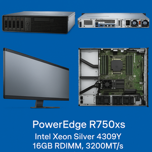 سيرفر DELL PowerEdge R750xs – أداء متميز بمعالج Xeon وسعة تخزين SSD – هيكل Rack 2U