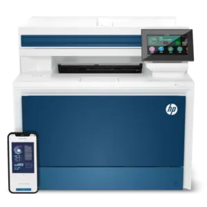 طابعة HP Color LaserJet Pro MFP 4303dw متعددة الوظائف – طباعة ليزر بالألوان، واي فاي، دوبلكس تلقائي، شاشة لمس، سرعة 35 ورقة في الدقيقة