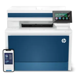طابعة HP Color LaserJet Pro MFP 4303dw متعددة الوظائف – طباعة ليزر بالألوان، واي فاي، دوبلكس تلقائي، شاشة لمس، سرعة 35 ورقة في الدقيقة