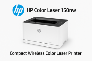 HP Color Laser 150nw – Compact Wireless Color Laser Printer