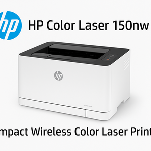 HP Color Laser 150nw – Compact Wireless Color Laser Printer