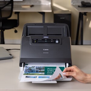 ماسح مستندات Canon imageFORMULA DR-M160II – سعة 75 ورقة – مسح مزدوج – USB 2.0