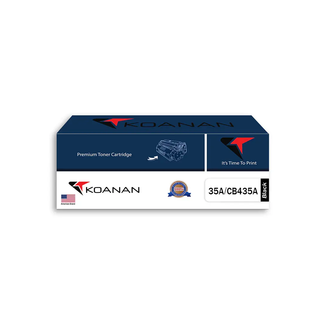 خرطوشة حبر كوانان موديل CE285A UNI CB435A/436A/CRG71 2/725/CE278A/CRG7\n باللون الاسود