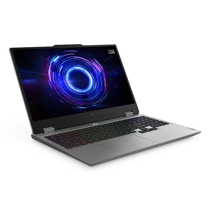 لابتوب ألعاب لينوفو لوك LOQ 15IRX10 – معالج إنتل كور i7-13645HX – رام 16GB – هارد 512GB SSD – كرت شاشة RTX 5050 8GB – شاشة 15.6 بوصة 144Hz – ويندوز 11 – رمادي