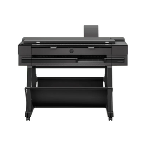 بلوتر وطابعة مخططات اتش بي HP DesignJet T850 مقاس 36 بوصة (A0) مع درج إدخال تلقائي - ألوان - شبكة - واي فاي - USB (2Y9H2A)