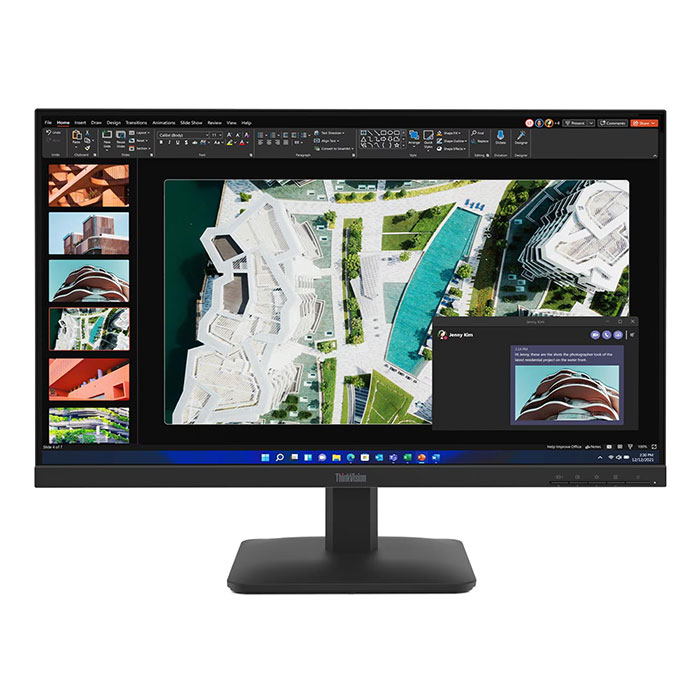 شاشة كمبيوتر لينوفو ثينك فيجن S27-4e مقاس 27 بوصة Full HD IPS - لون أسود