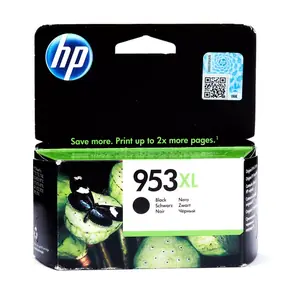 خرطوشة حبر اتش بي 953XL أسود أصلية عالية الإنتاجية HP 953XL Black