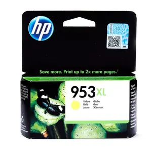 خرطوشة حبر اتش بي 953XL أصفر أصلية عالية الإنتاجية HP 953XL Yellow