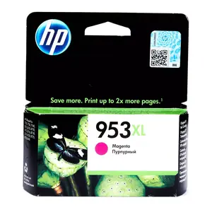 خرطوشة حبر اتش بي 953XL أرجواني أصلية عالية الإنتاجية HP 953XL Magenta