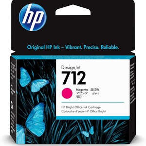 خرطوشة حبر اتش بي 712 أرجواني أصلية HP 712 Magenta 29ml