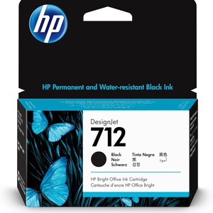 خرطوشة حبر اتش بي 712 أسود أصلية HP 712 Black 38ml