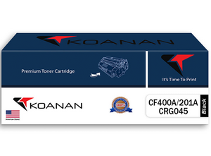 خرطوشة حبر كوانان موديل CF400A/CRG045 BK باللون الأسود