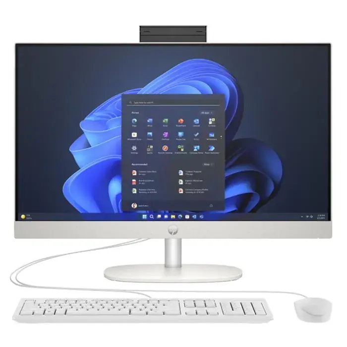 كمبيوتر مكتبي HP ProOne 240 G10 All-in-One أسود شاشة 23.8 بوصة
